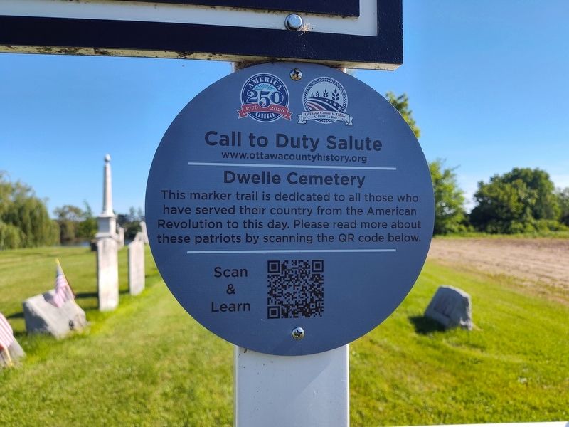 Call to Duty Salute Marker. Click for full size. Call to Duty Salute Marker image. Click for full size.
