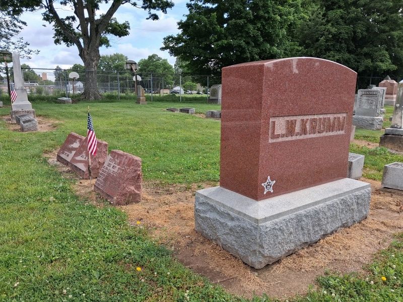Lewis W. Krumm Marker image. Click for full size.