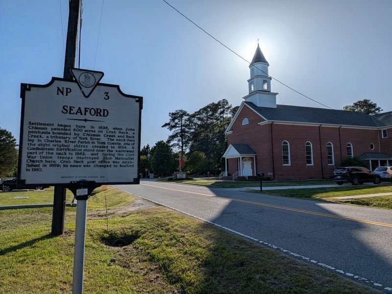 Seaford Marker. Click for full size. Seaford Marker image. Click for full size.
