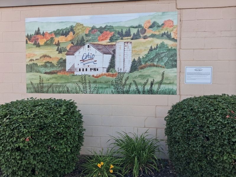 "Ohio Barn" Marker and Mural. Click for full size. "Ohio Barn" Marker and Mural image. Click for full size.