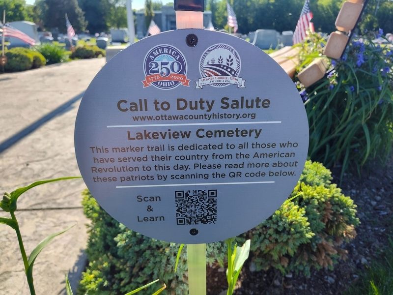 Call to Duty Salute Marker. Click for full size. Call to Duty Salute Marker image. Click for full size.
