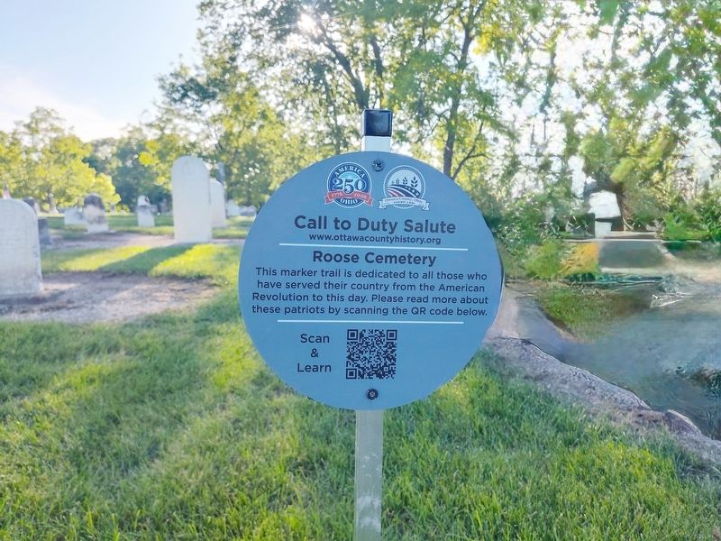 Call to Duty Salute Marker image. Click for full size.