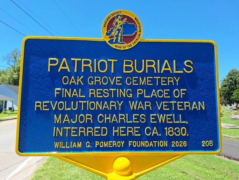 Patriot Burials Marker image. Click for full size.