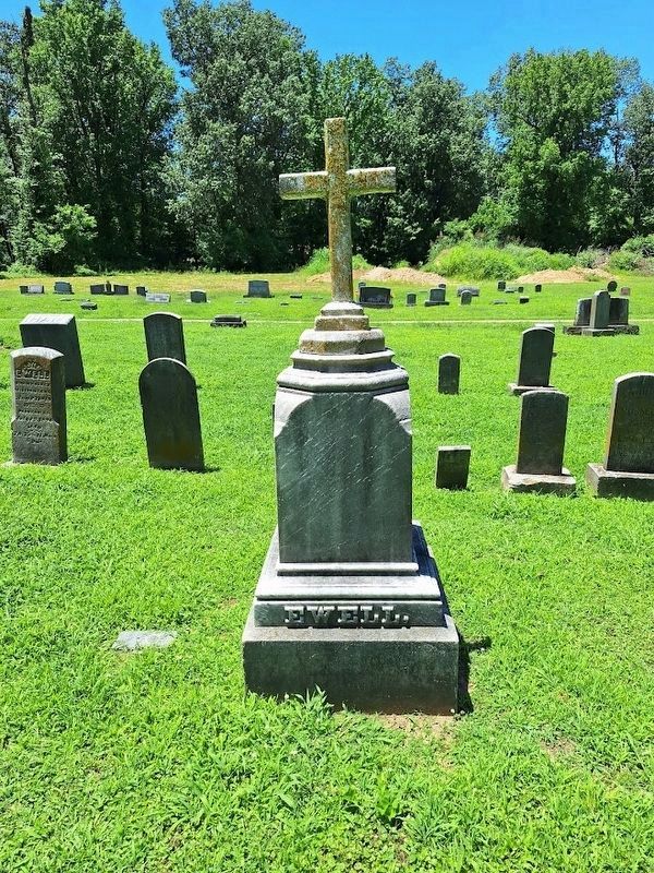 Final resting place of Major Charles Ewell image. Click for full size.