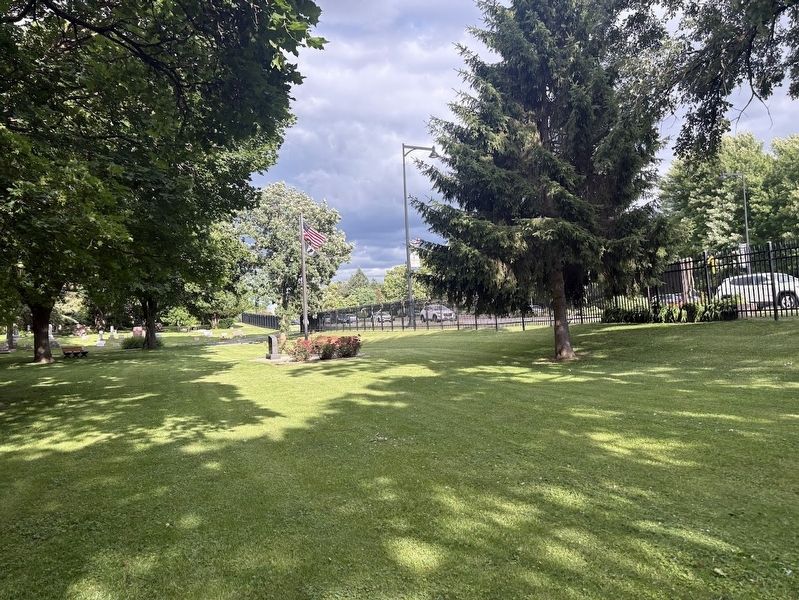 Veterans Memorial in St. Paul Evergreen Cemetery. Click for full size. Veterans Memorial in St. Paul Evergreen Cemetery image. Click for full size.