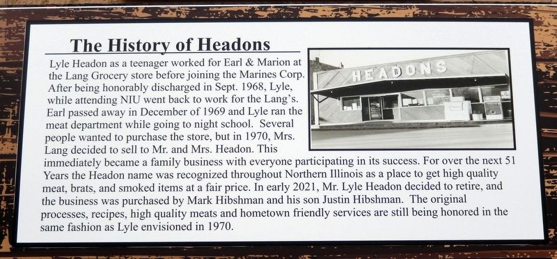 The History of Headons Marker image. Click for full size.