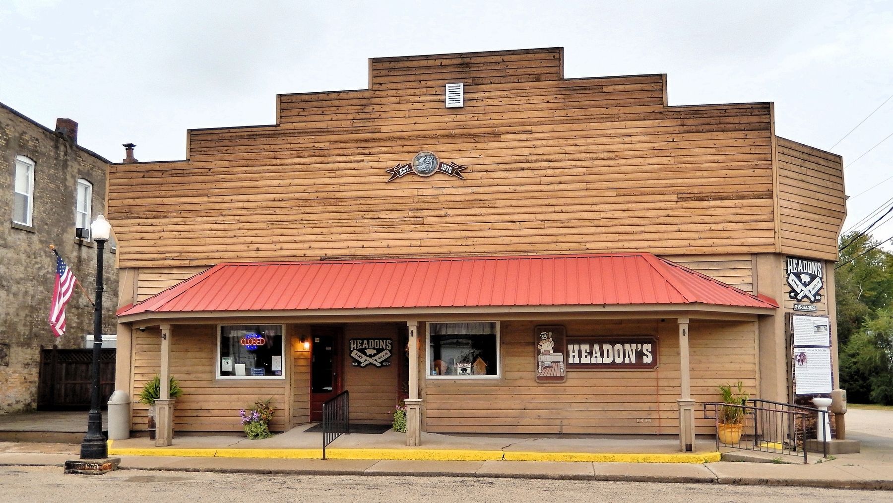Headon's (<i>east/front elevation</i>) image. Click for full size.