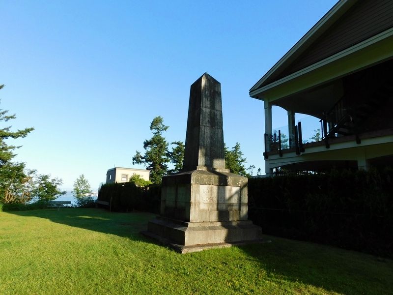 International Boundary Monument #1. Click for full size. International Boundary Monument #1 image. Click for full size.