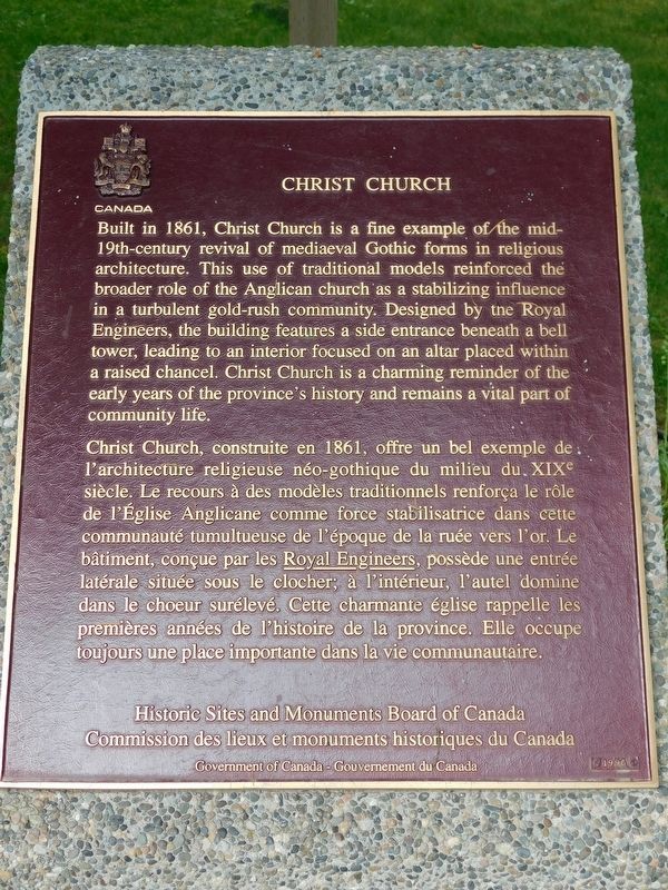 Christ Church Marker image. Click for full size.