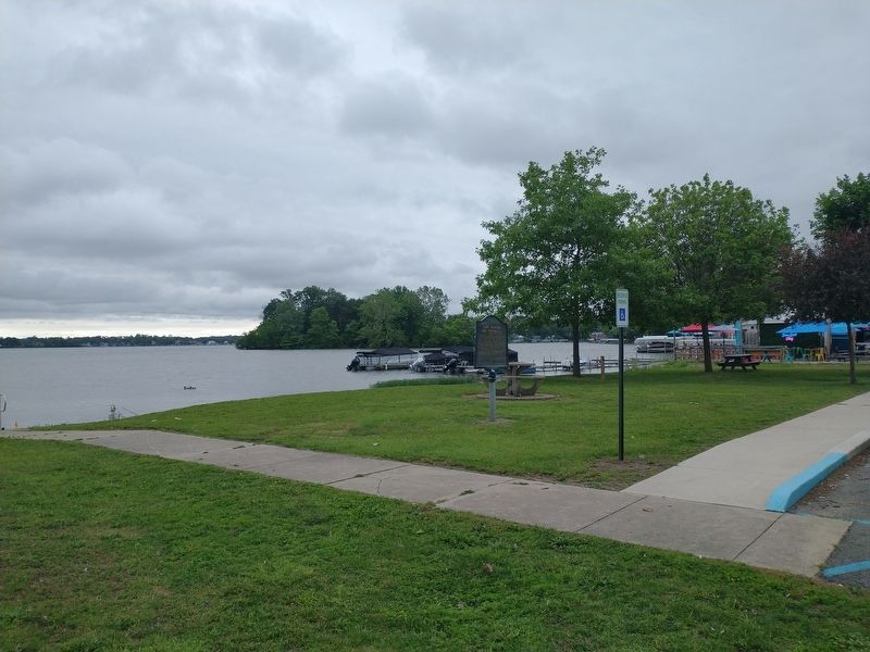 Lake Manitou and Tiptonville Marker image. Click for full size.