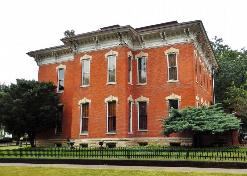 Wm. H. Holcomb House (<i>northwest elevation</i>) image. Click for full size.