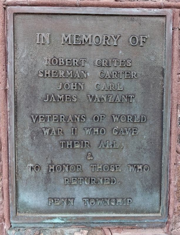 World War II Memorial Marker image. Click for full size.