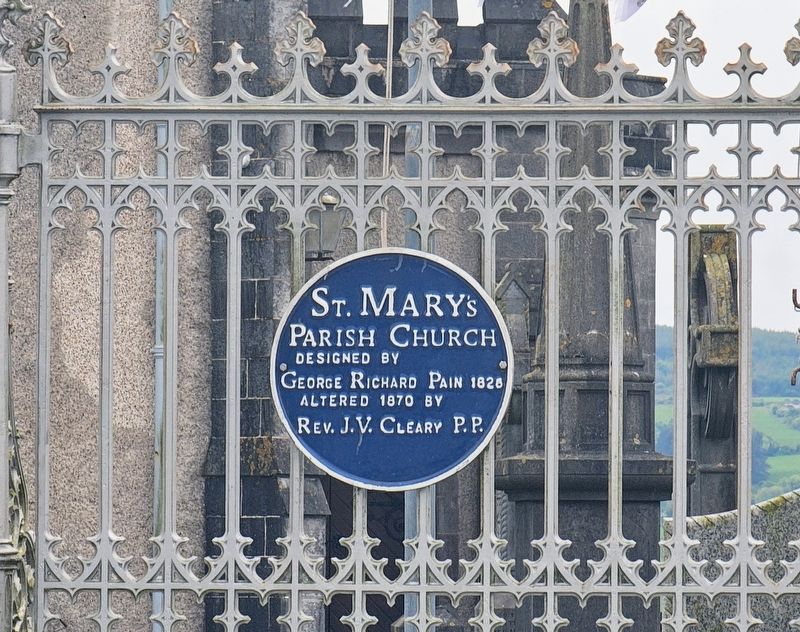 St. Mary's Parish Church Marker image. Click for full size.