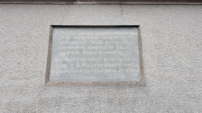 St. Augustine's Catholic Church Marker image. Click for full size.