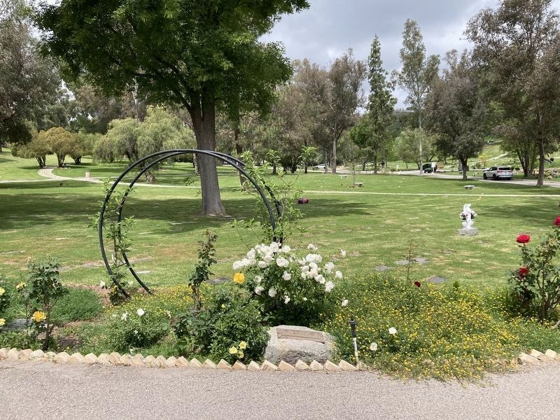 Pet Cemetery Entrance and Marker. Click for full size. Pet Cemetery Entrance and Marker image. Click for full size.