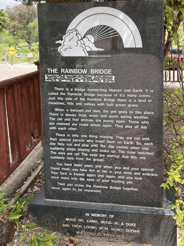 The Rainbow Bridge. Click for full size. The Rainbow Bridge image. Click for full size.