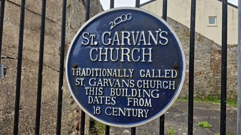 St. Garvan�s Church Marker image. Click for full size.