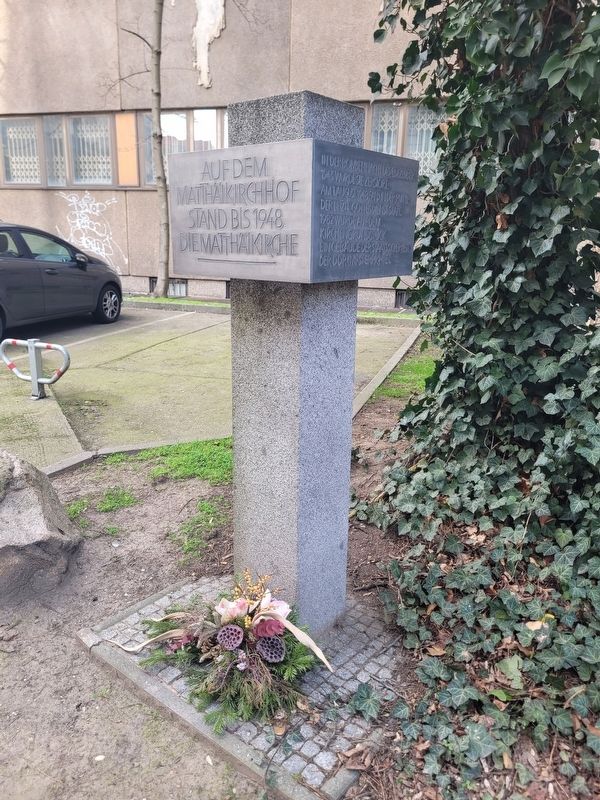 Matth�ikirche / St. Matthew's Church Marker image. Click for full size.