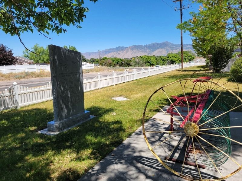 Tooele City Pioneer Cemetery and Memorial Garden Marker image. Click for full size.