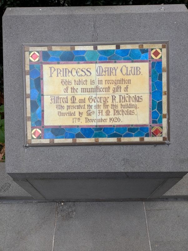 The Princess Mary Club Mosaic image. Click for full size.