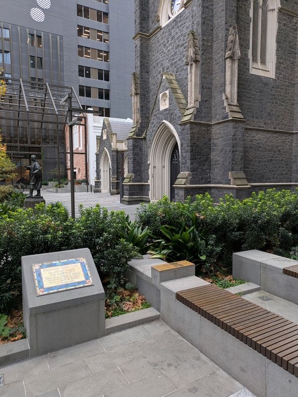 The Marker, the Mosaic and the Wesley Church image. Click for full size.