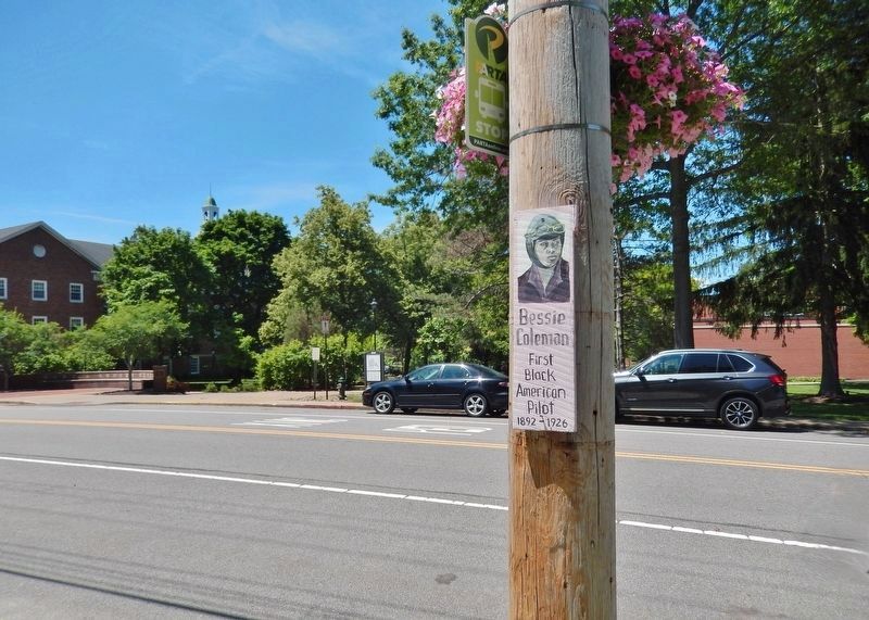 Bessie Coleman Marker image. Click for full size.