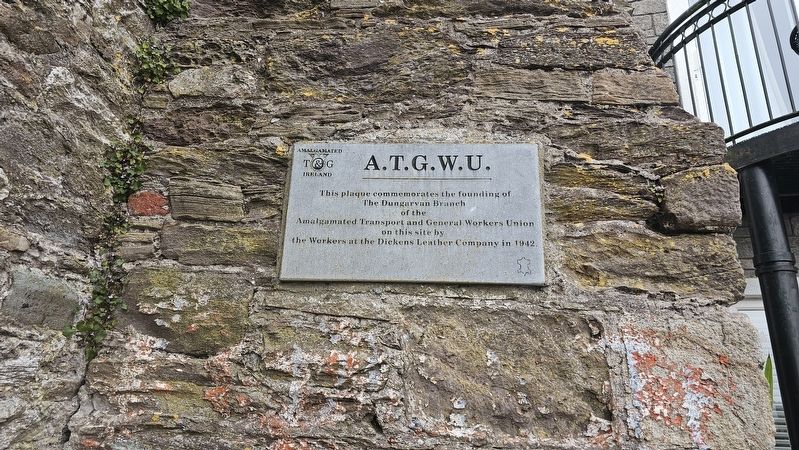 A.T.G.W.U. Marker. Click for full size. A.T.G.W.U. Marker image. Click for full size.