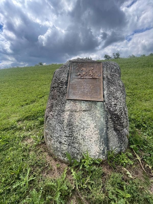 The Battle of Harmar's Ford Marker. Click for full size. The Battle of Harmar's Ford Marker image. Click for full size.