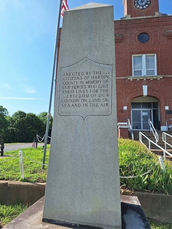 War Memorial Marker. Click for full size. War Memorial Marker image. Click for full size.