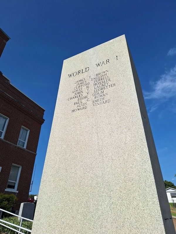 War Memorial. Click for full size. War Memorial image. Click for full size.