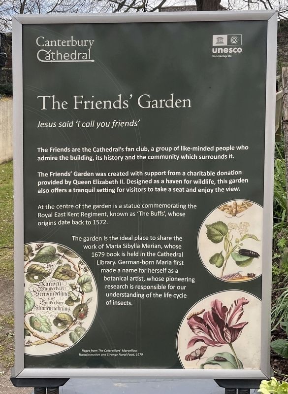 The Friends' Garden Marker image. Click for full size.