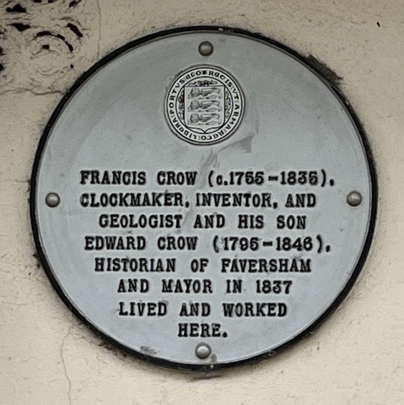 Francis Crow Marker. Click for full size. Francis Crow Marker image. Click for full size.