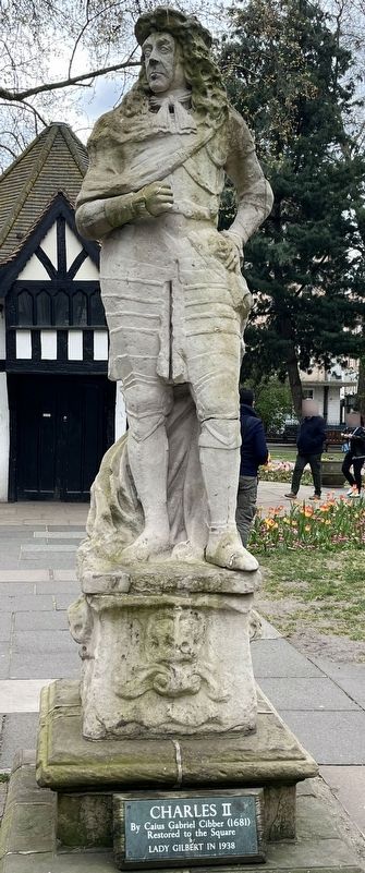 Charles II Statue. Click for full size. Charles II Statue image. Click for full size.