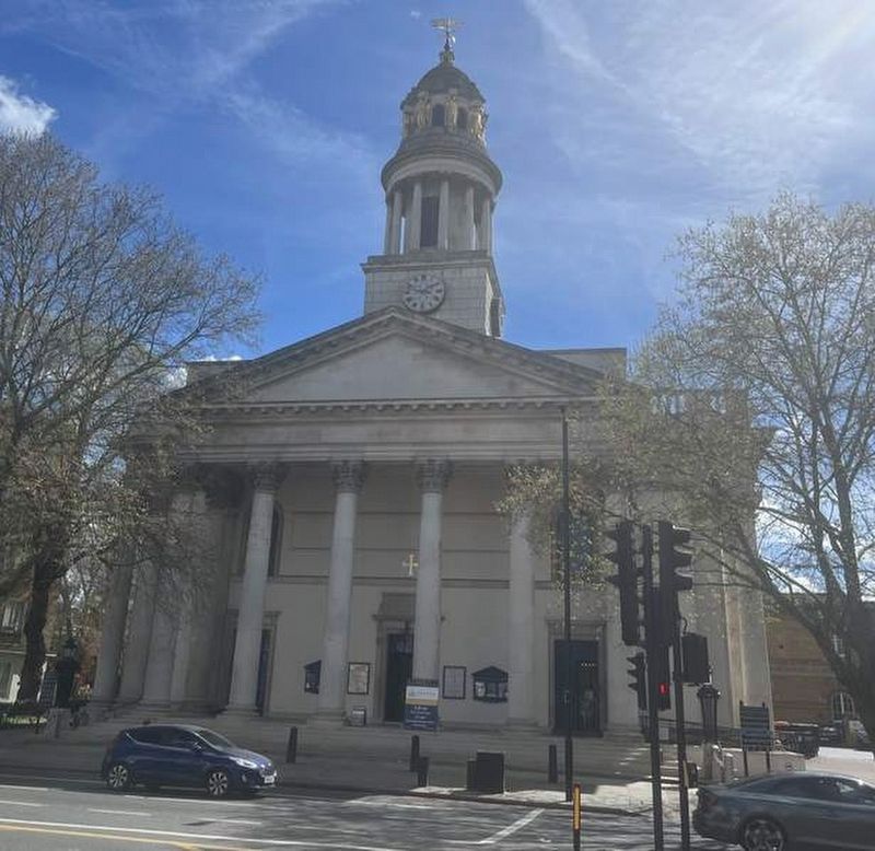 St Marylebone Parish Church. Click for full size. St Marylebone Parish Church image. Click for full size.