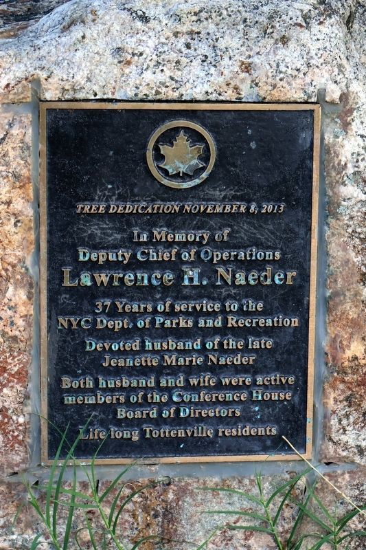 Tree Dedication November 8, 2013 plaque. Click for full size. Tree Dedication November 8, 2013 plaque image. Click for full size.