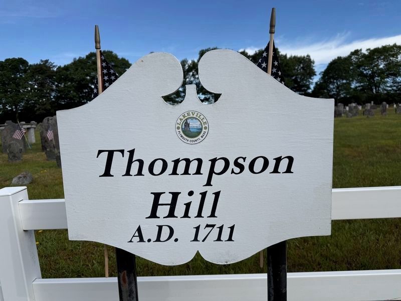 Thompson Hill Cemetery. Click for full size. Thompson Hill Cemetery image. Click for full size.
