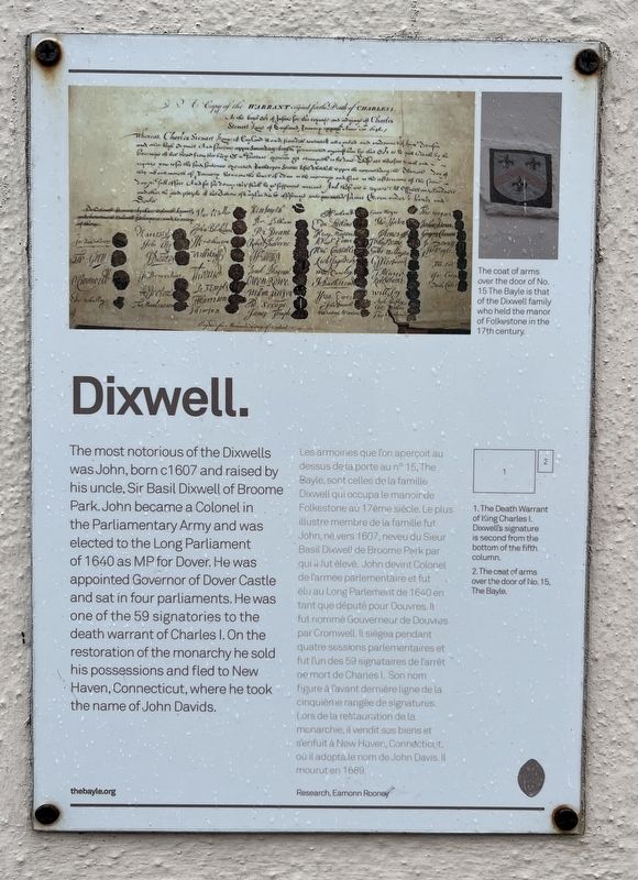 Dixwell Marker image. Click for full size.
