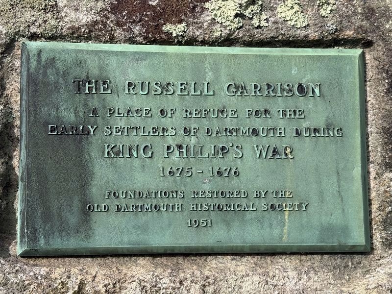 The Russell Garrison Marker image. Click for full size.