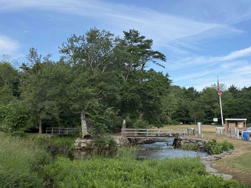 Bridges Over Multiple Mill Races at the Site. Click for full size. Bridges Over Multiple Mill Races at the Site image. Click for full size.