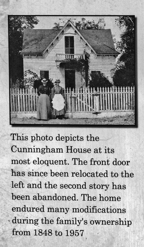 Cunningham House Archival Photograph image. Click for full size.