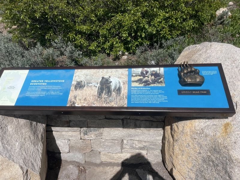 Greater Yellowstone Ecosystem Marker image. Click for full size.