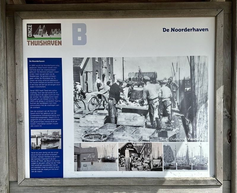 De Noorderhaven / The “North Harbor” Marker. Click for full size. De Noorderhaven / The “North Harbor” Marker image. Click for full size.