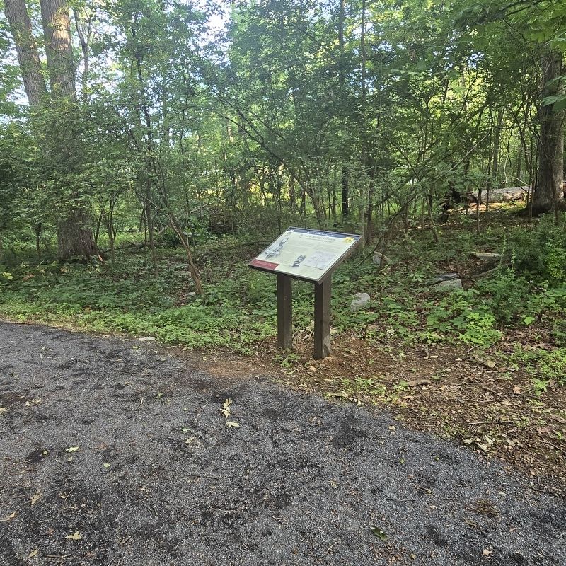 Action at Stumpy's Hollow Marker. Click for full size. Action at Stumpy's Hollow Marker image. Click for full size.