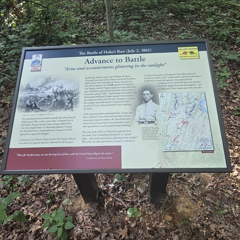 Advance to Battle Marker. Click for full size. Advance to Battle Marker image. Click for full size.