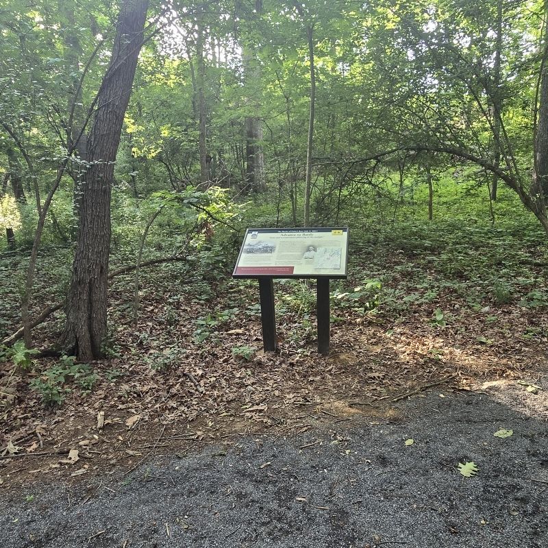 Advance to Battle Marker. Click for full size. Advance to Battle Marker image. Click for full size.