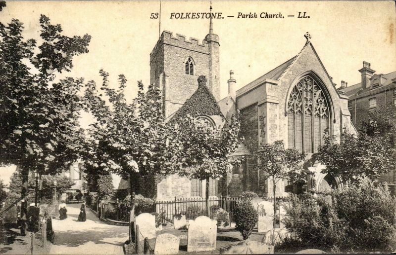 St Mary and St Eanswythe Church image. Click for full size.