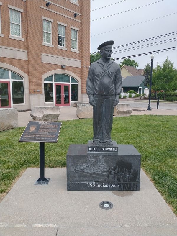 James E. O'Donnell Marker image. Click for full size.