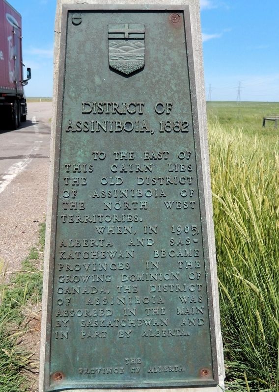 District of Assiniboia, 1882 Marker. Click for full size. District of Assiniboia, 1882 Marker image. Click for full size.