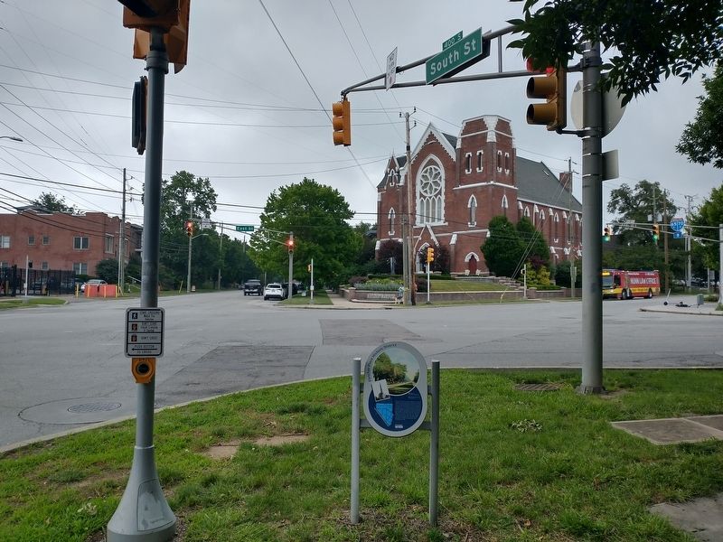 Fletcher Place Historic District Marker image. Click for full size.
