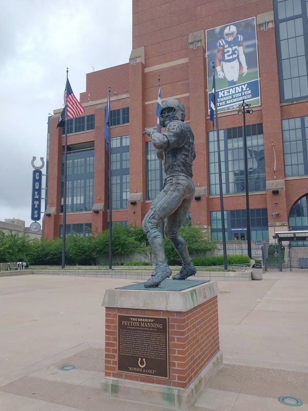 Peyton Manning Marker. Click for full size. Peyton Manning Marker image. Click for full size.